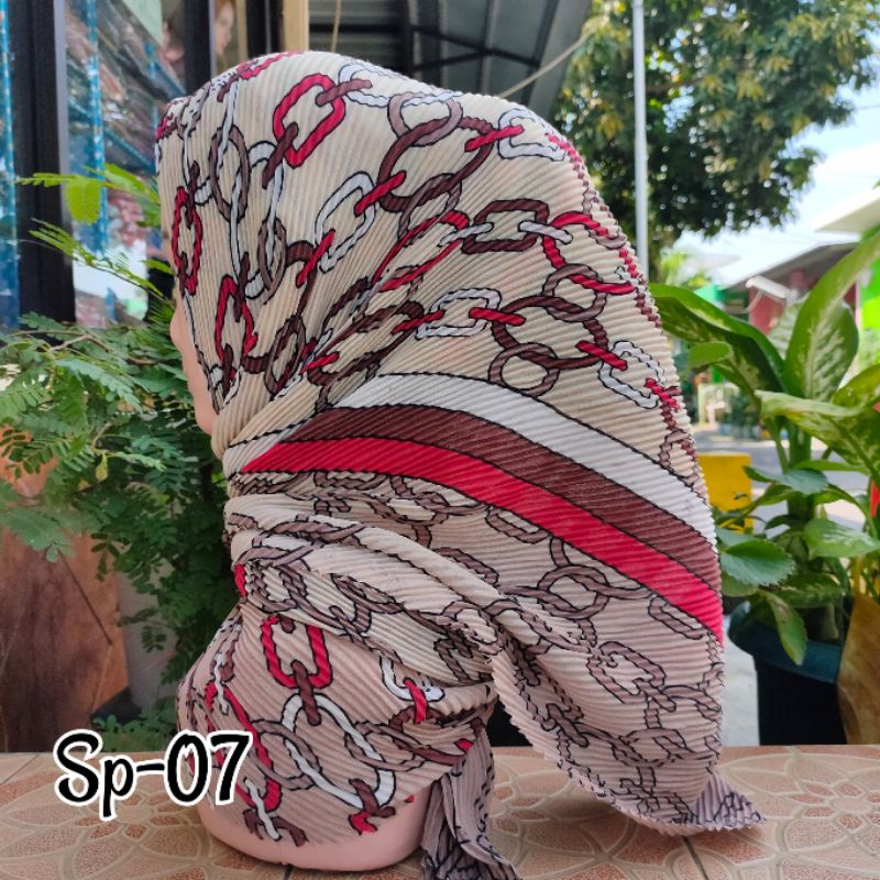 SEGIEMPAT PLISKET MOTIF / JILBAB SEGIEMPAT PLISKET / SEGIEMPAT VOAL / SEGI EMPAT PLISKET / VOAL MOTIF / JILBAB PLISKET-Sp-07