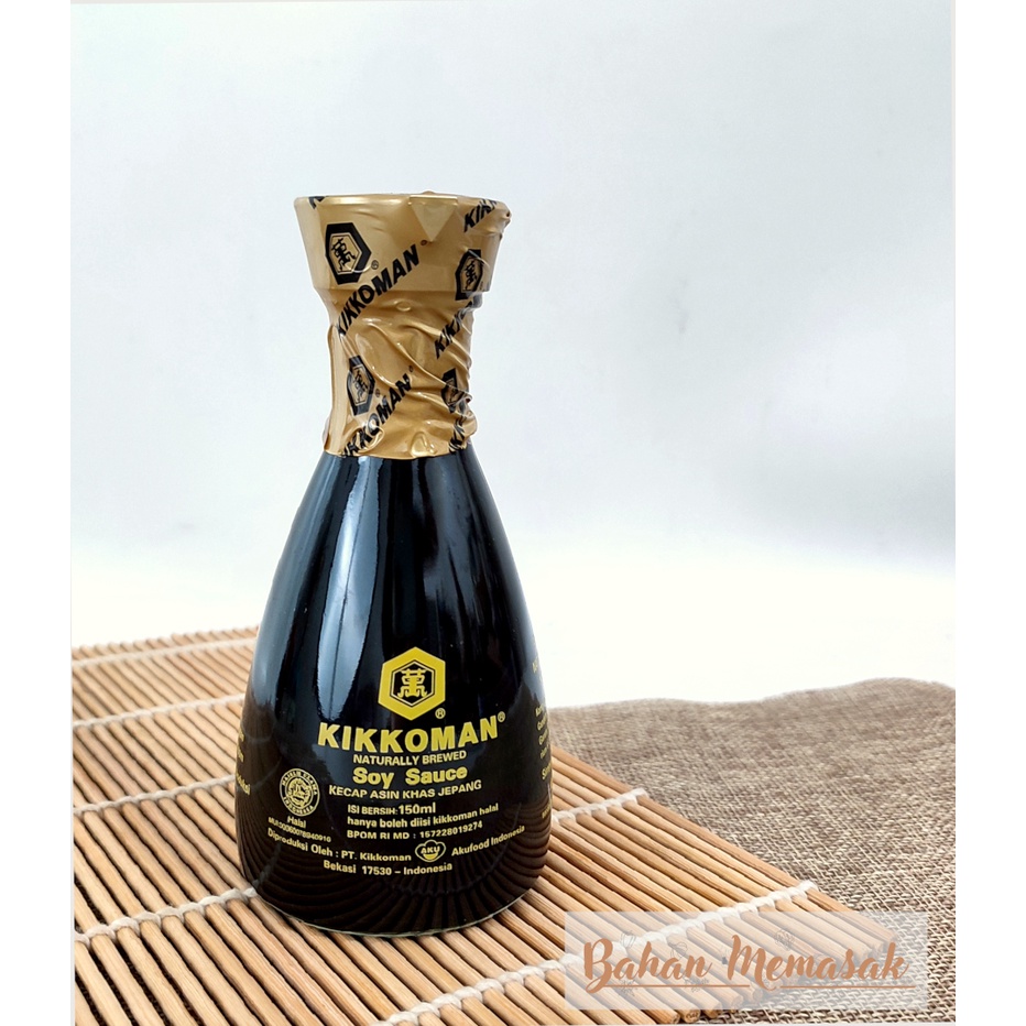 

Kecap Asin Jepang Kikkoman Soy Sauce All Purpose Dispenser 150 ml Halal