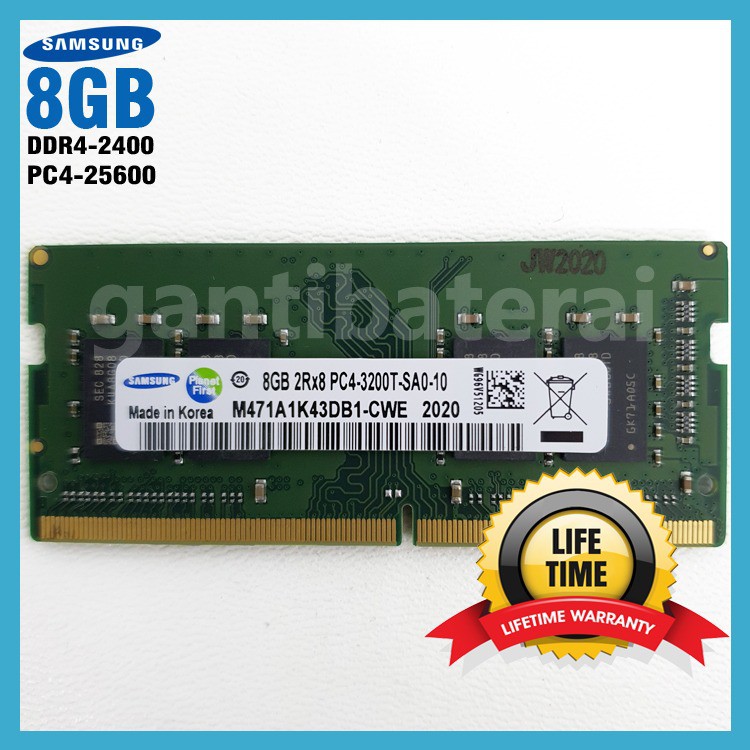 Ram Laptop 8GB DDR4 3200 PC4-25600 Sodimm