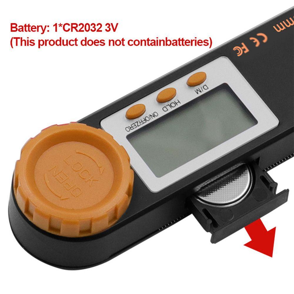 Solighter Inclinometer Digital Portable 0-999.95° Detektor Pengukur Sudut