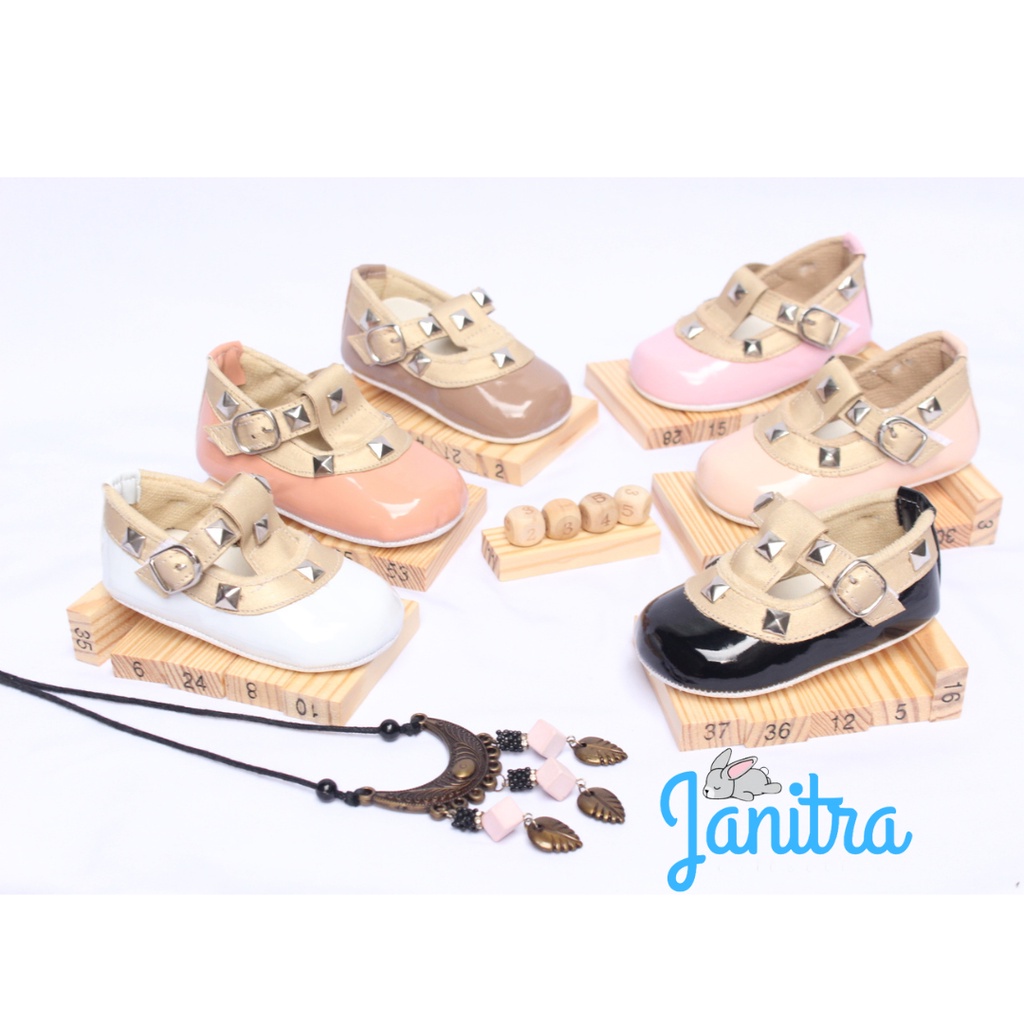 janitra balet piramid sepatu baby pre walker anak belajar jalan sepatu bayi gendong baby shoes