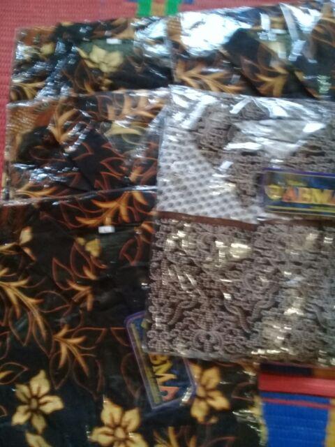 022 Zahira Batik Hrb026 Kenongo Hem Kemeja Batik Pria Lengan Penjang Katun Primis Halus M L Xl