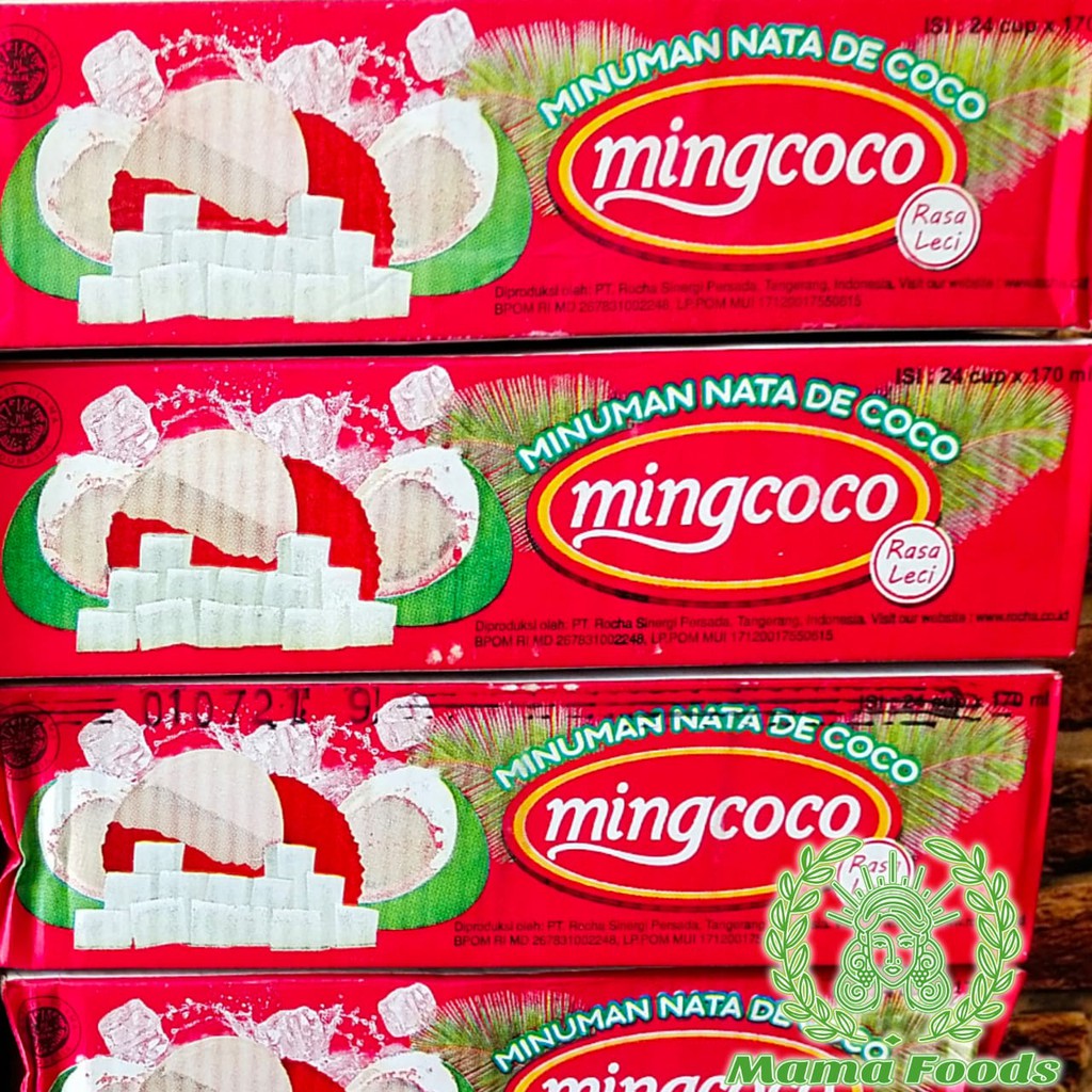 

Minuman Nata De Coco Rasa Leci Mingcoco 170ml Sari Kelapa Agen Grosir