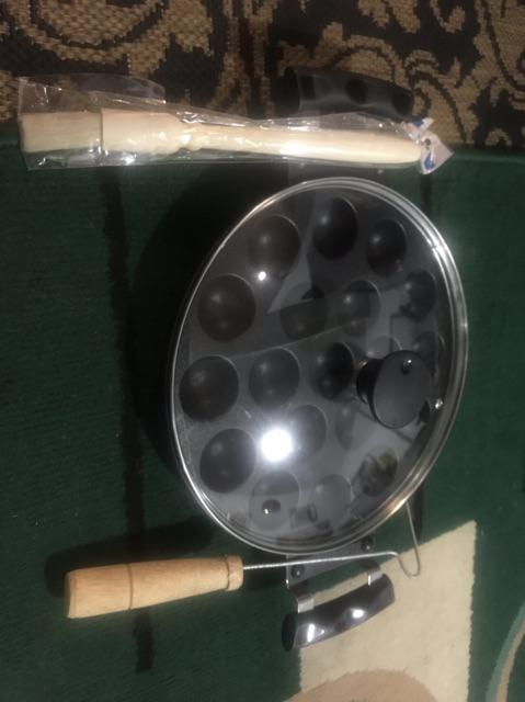 Cetakan Kue Takoyaki / Kue Cubit Isi 19lubang Super Kitchen