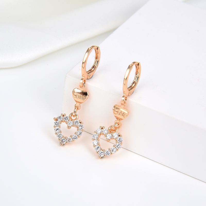 anting titanium wanita emas muda anti karat dewasa tusuk korea asli panjang dan luntur korea style selamanya dewasa 111-119e