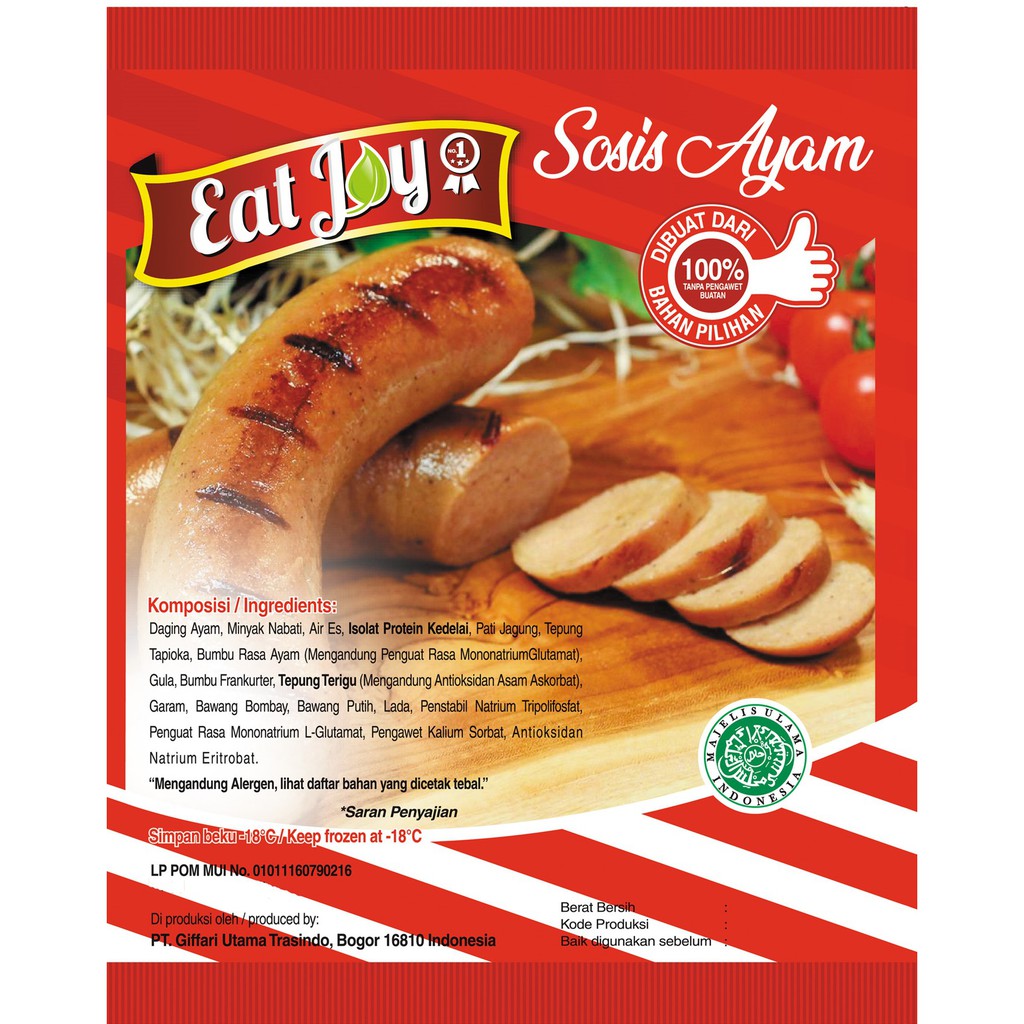 

Eatjoy Sosis Ayam / Eat Joy Sausage Promo