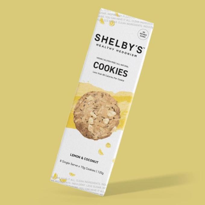 

SHELBY'S HEALTHY HEDONISM VEGAN COOKIES 120g + GLUTEN FREE + AUSTRALIA