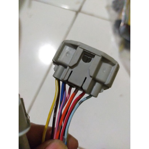 Soket kabel anti air 12 pin motor mobil automotive wire connector socket 12P lubang