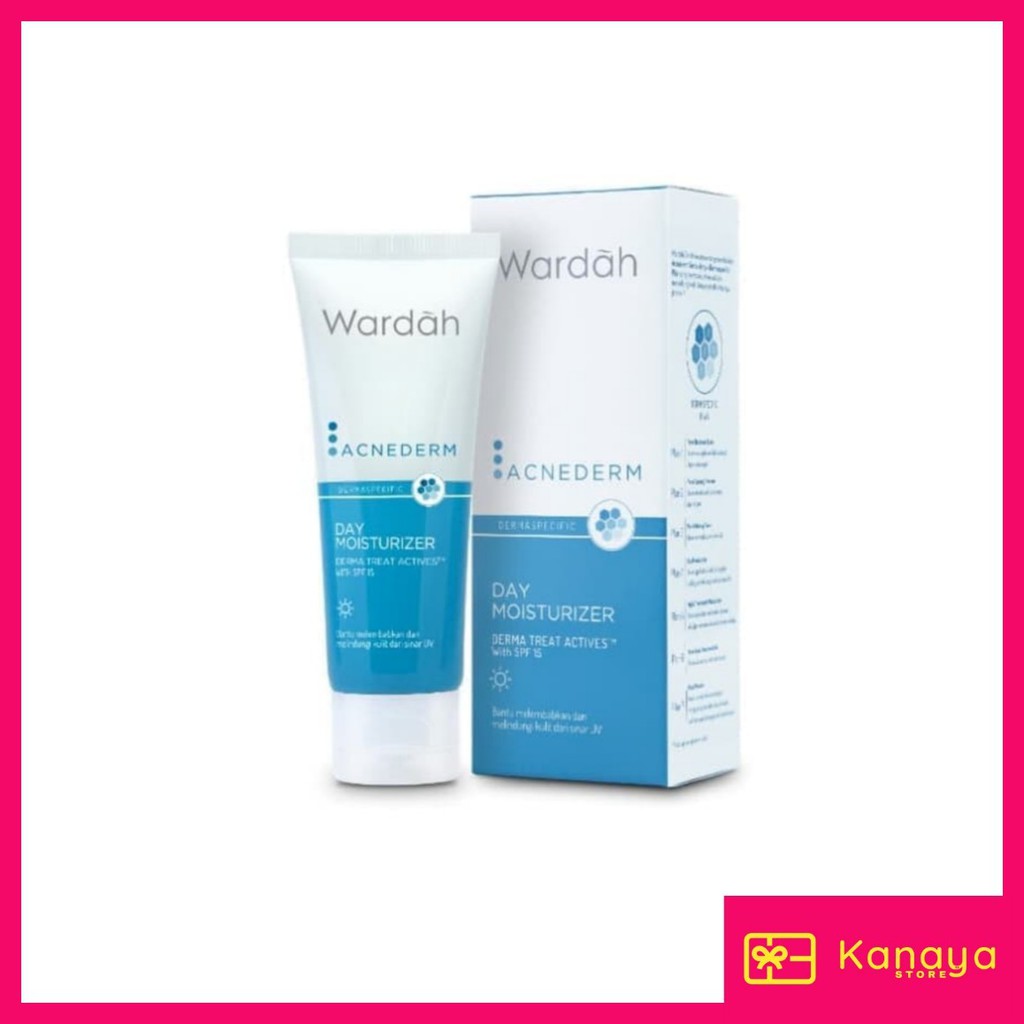 (BISA COD) Wardah Acnederm Day Moisturizer