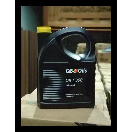 Oli Q8 T800 10/40w 5liter TERBARU