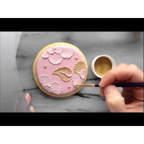 

vd201r Halal Mu Metallic Gold Lustre Dust Emas Edible Bubuk Luster Kue 2G Ds20X11