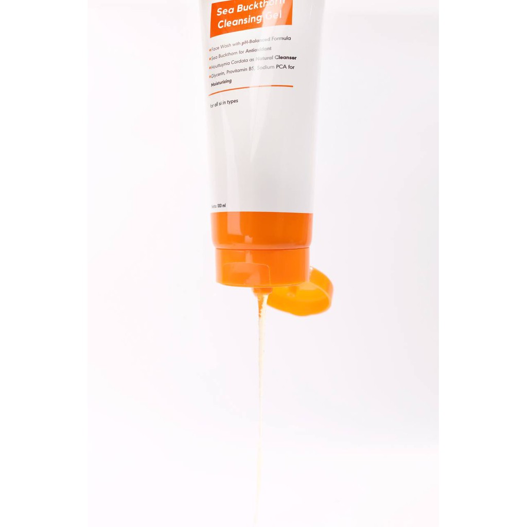 KLEVERU Sea Buckthorn Cleansing Gel (Facial Wash)