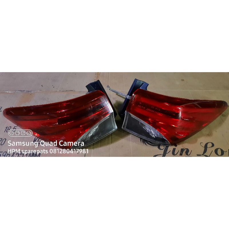stoplamp toyota fortuner vrz original