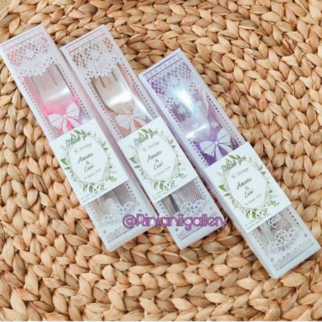 Souvenir sendok //souvenir murah // sendok kemas mika