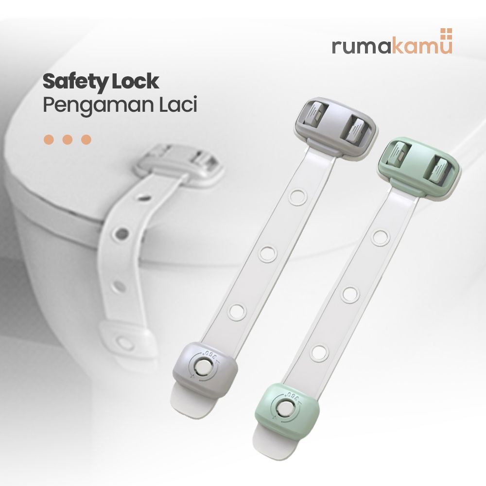 Safety Lock Kunci Kulkas Pengaman Anak Pengunci Laci
