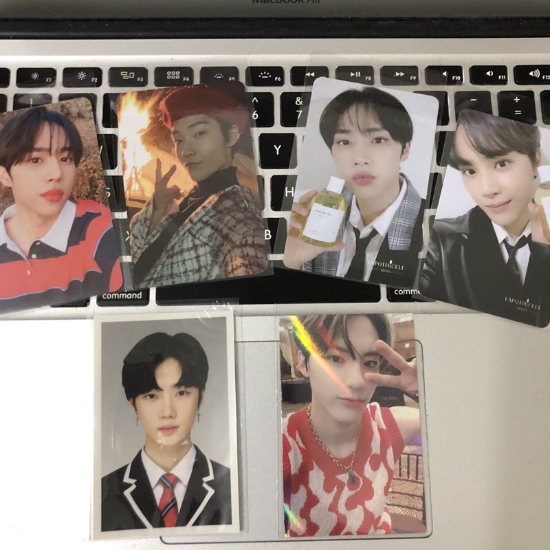 pc / photocard the boyz new chanhee sunwoo kevin eric haknyeon dazed skoolooks wd holo lapothicell