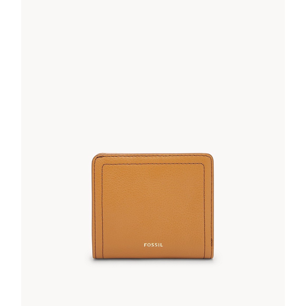 Fossil Logan Small RFID Bifold Camel-Dompet Wanita-SL7829-235