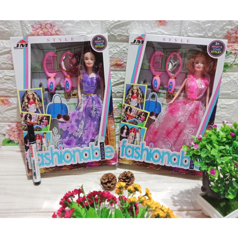 mainan boneka berbie/berbie baju/berbie baju+anak/berbie dapur
