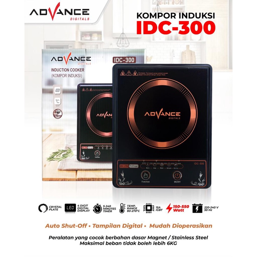 kompor induksi Advance IDC 300 kompor listrik advance