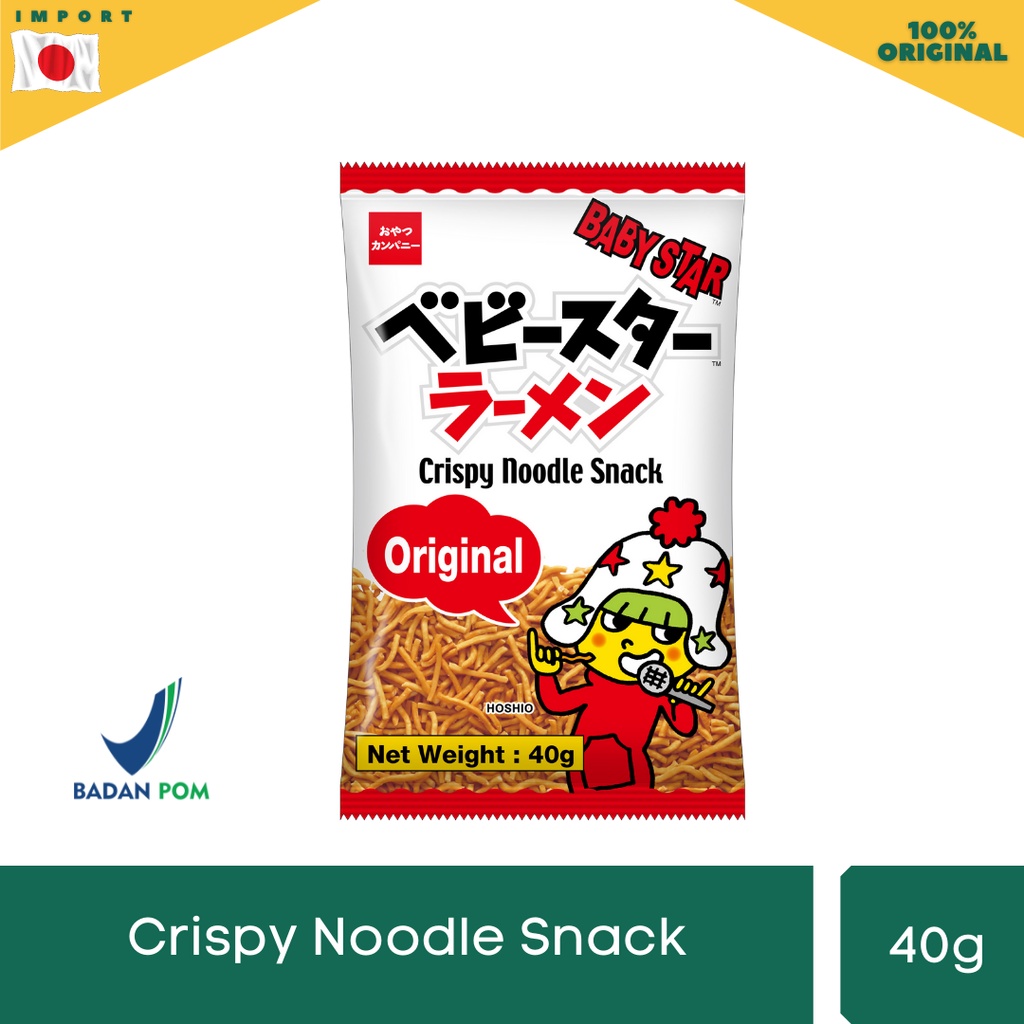 

Oyatsu Baby Star Snack Mie Rasa Original - Regular