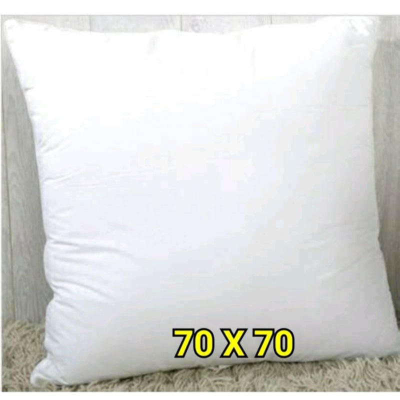 Bantal lantai 70x70/ Bantal sofa 70x70 isi full silikon