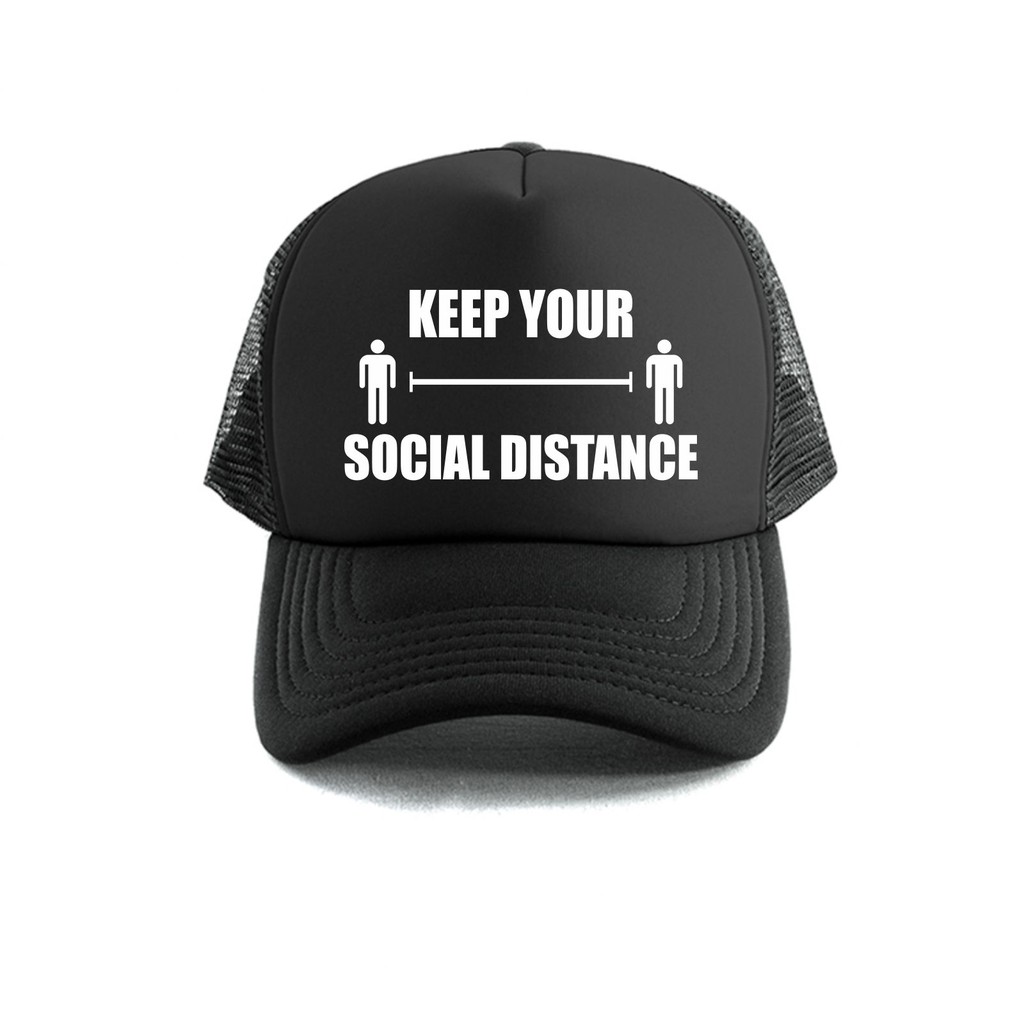 Topi Jaga Jarak Social Distance Corona