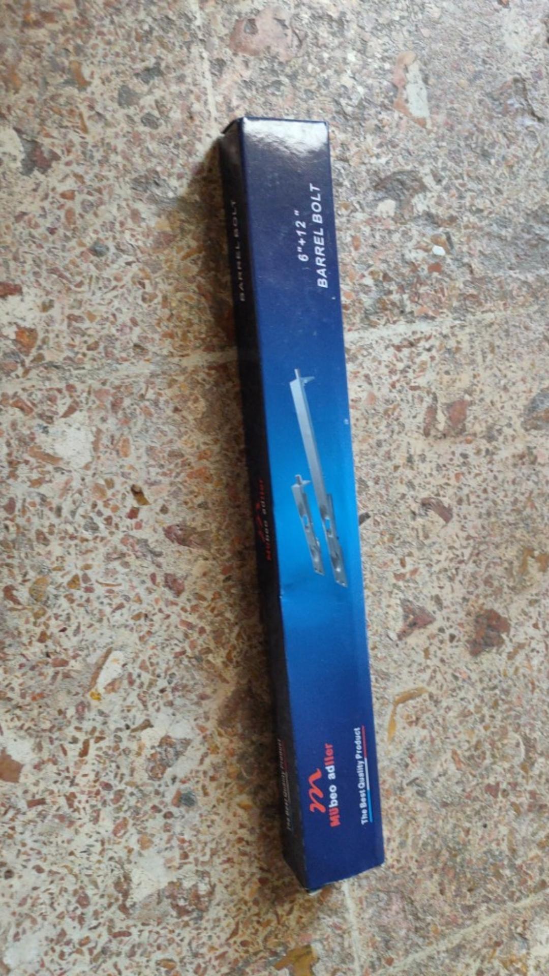 Muller Grendel Pintu Tanam Stainless Slot Pengunci 12 Inch