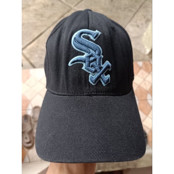 MLB White sox // MLB original termurah // MLB Sox Visor Bordir // topi preloved secondbrand