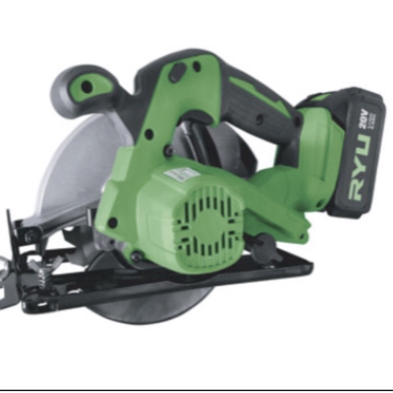 Cordless Circular Saw RYU 7&quot; mesin potong kayu baterai RCCS 185 RCCS185