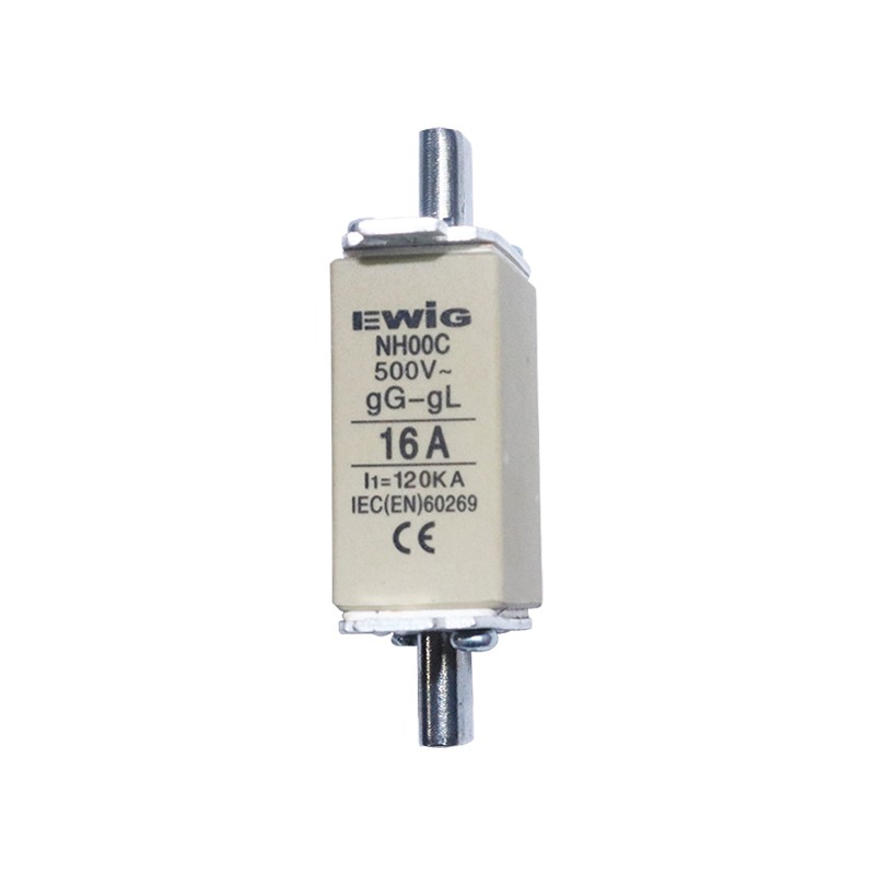EELIC FUE-NH00C500V NH00C Sekering NH FUSE 500V gG-gL 16A Dengan Standart Internasional IEC(EN)60269