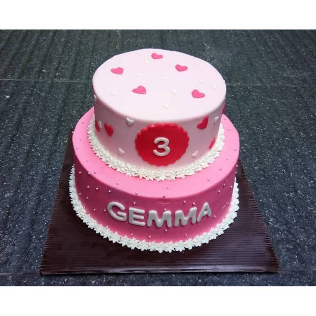 

Kue ultah pinky