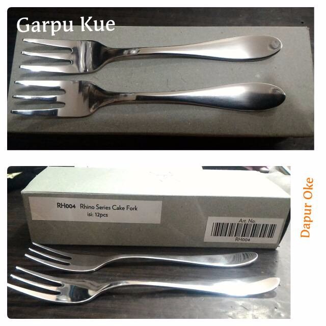 Sendok Teh Garpu Kue Rhino Bima TERMURAH