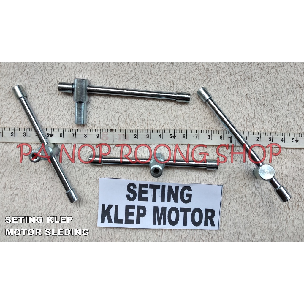 KUNCI SET KLEP MOTOR SLEDING