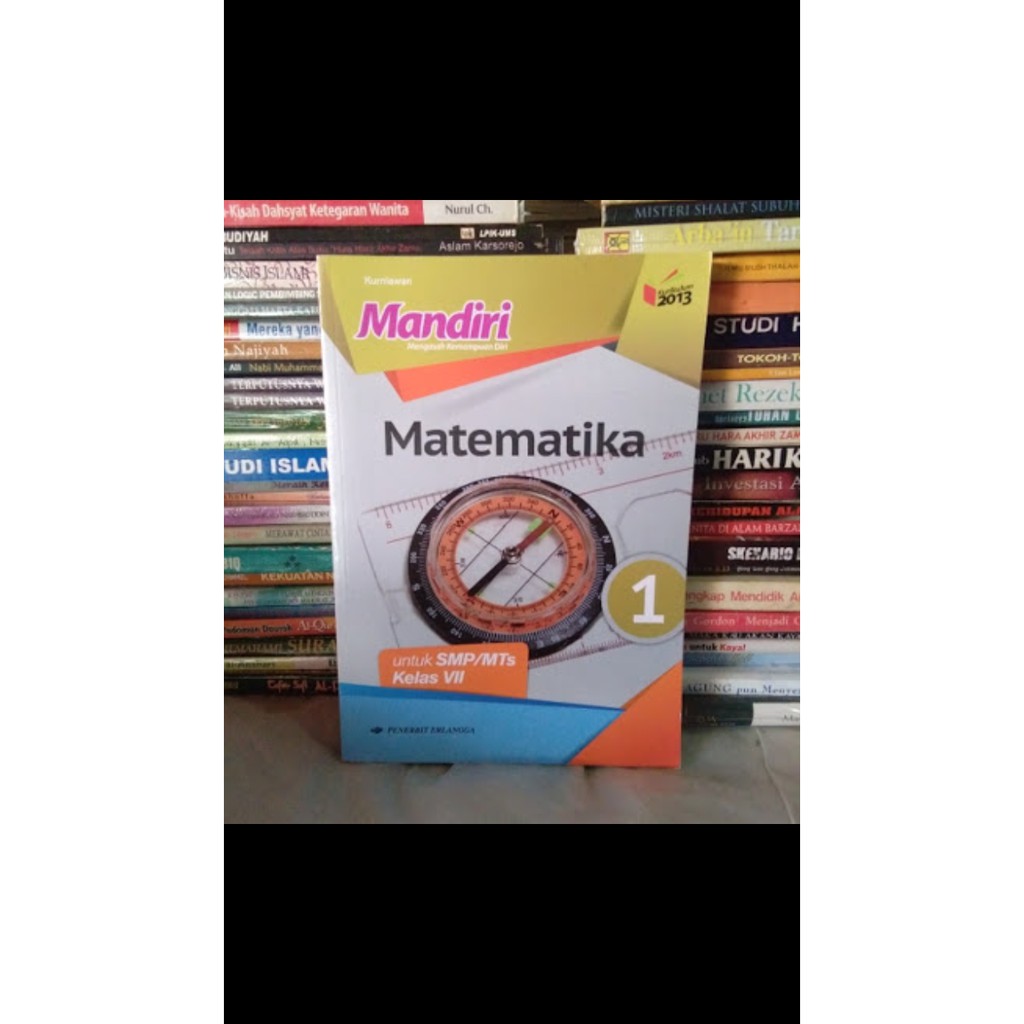 Ready Stok Buku Mandiri Matematika kelas 7 revisi erlangga