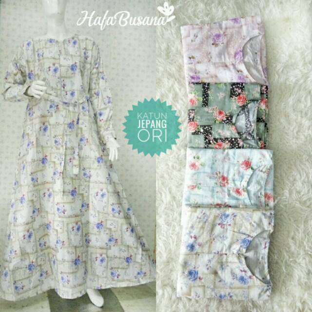 Gamis Katun Jepang Ori