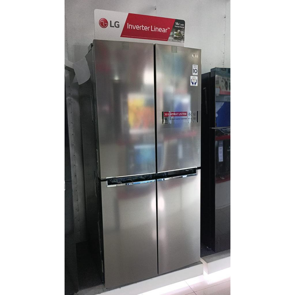 LG Kulkas Side By Side GCB22FTLVB / GCB 22 FTLVB 464 LITER