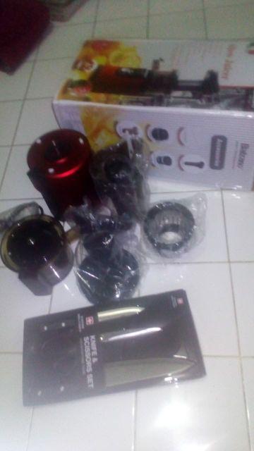 Free Ongkir Jawa Balzano Slow Juicer Free Pisau Set