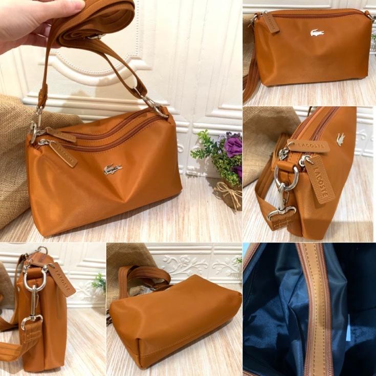 ♠ TAS SELEMPANG IMPORT LCOS NYLON JENNIE 2REST #L2797" TAS BATAM JAMJO ➧