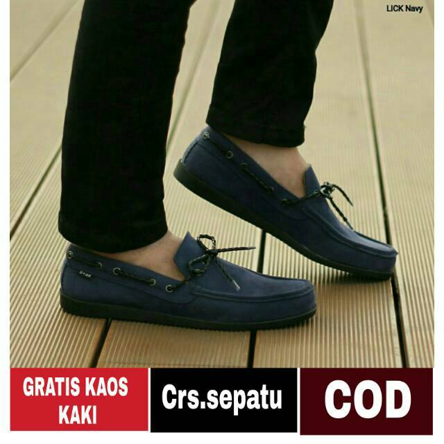 CERIS X OSAKA - Sepatu Casual Pria Original Murah Kerja Santai Hangout Harian - Sepatu Loafers