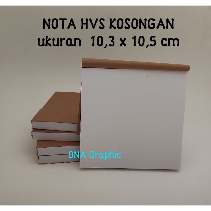 

NOTA KOSONGAN HVS Isi 100 lembar