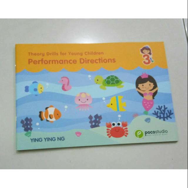 Buku Theory Drill for Young Children level 3 by Ying Ying Ng