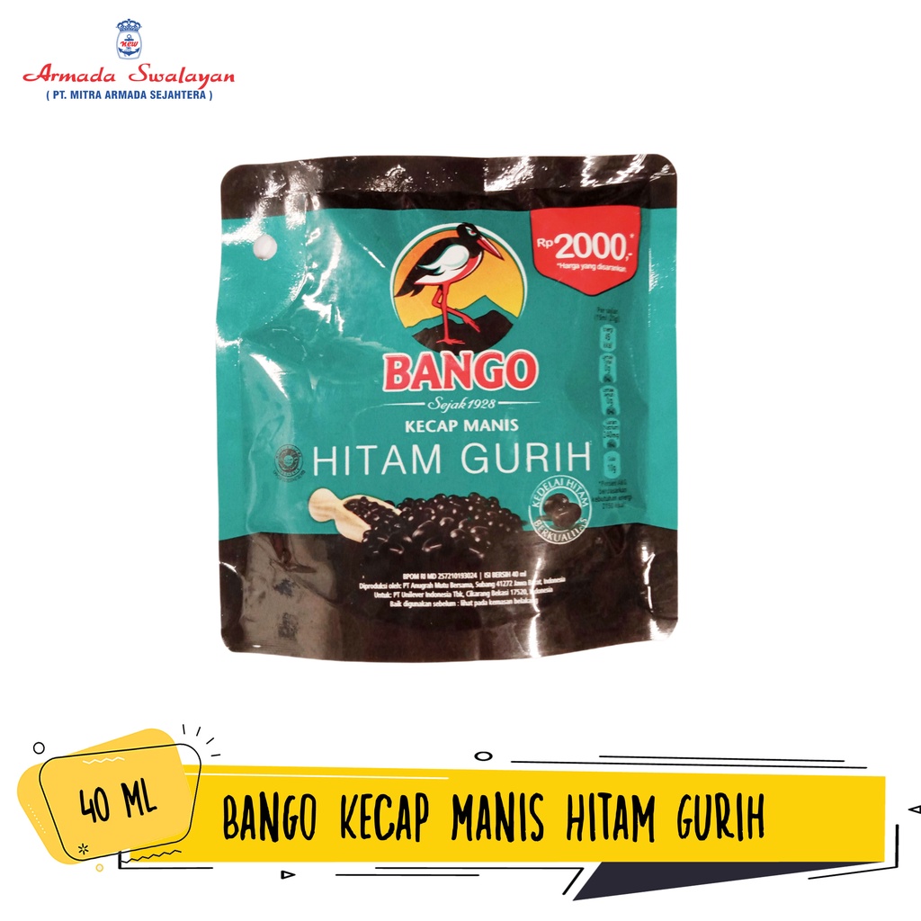 

Bango Kecap Manis Hitam Gurih 40ml