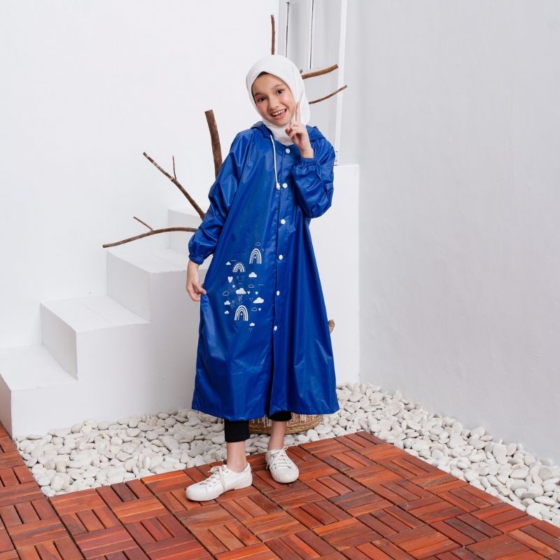 Hijas - Jas Hujan Anak Laki-Laki Perempuan / Jas Hujan Anak Premium / Raincoat Kids