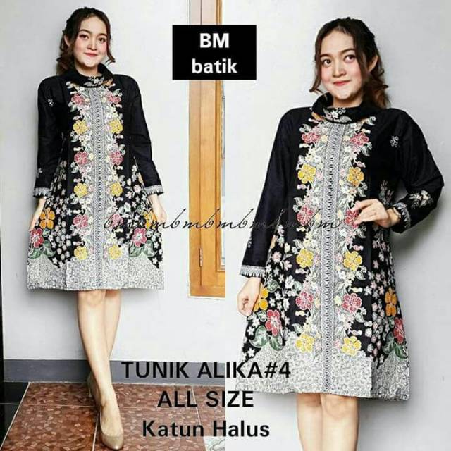 GROSIR BATIK TUNIK ALIKA #4 ASLI PEKALONGAN