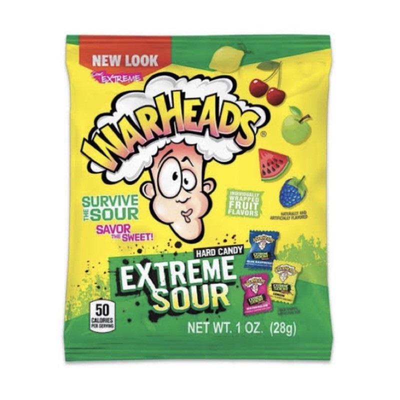 

Warheads Extreme Sour Hard Candy