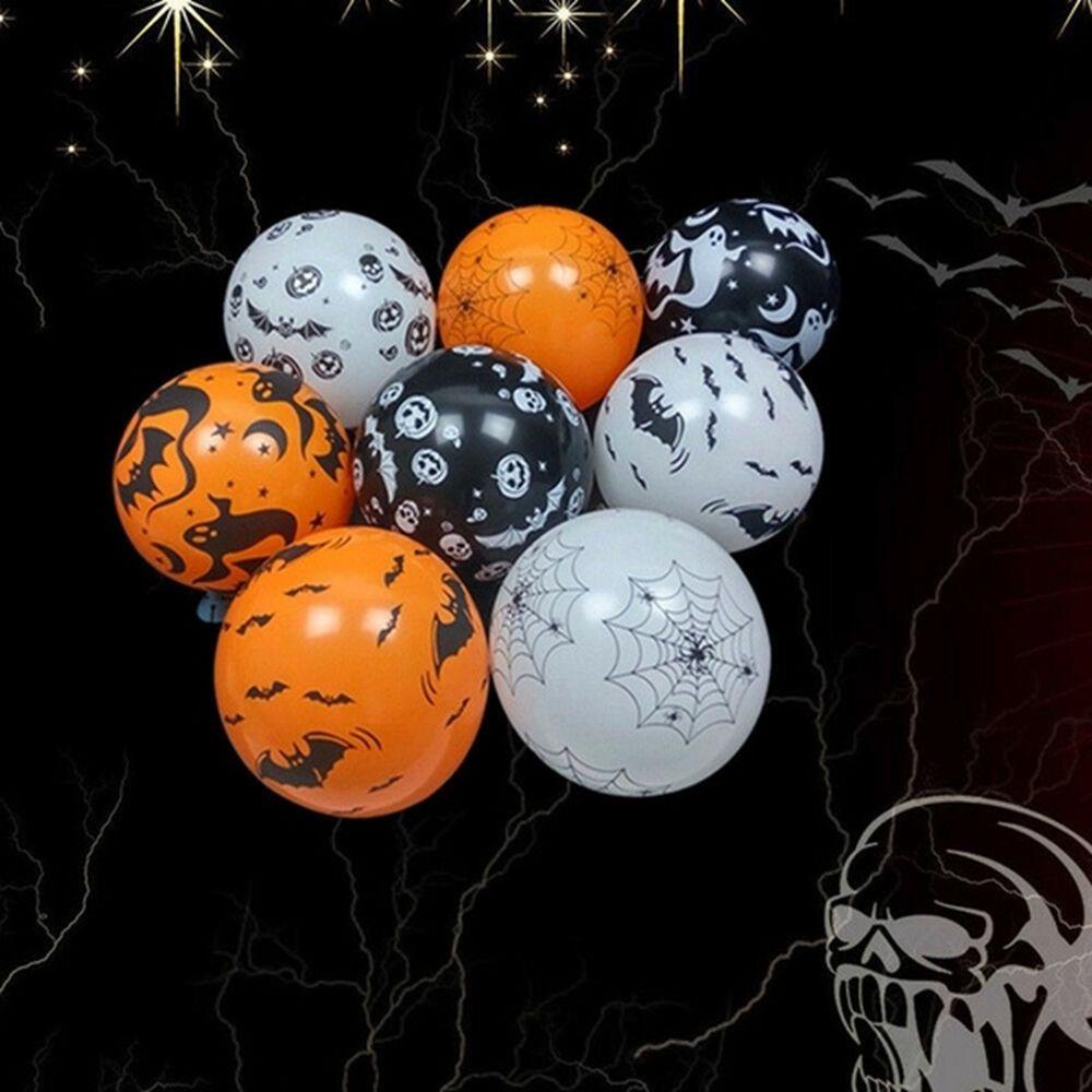 Balon Halloween Agustina 12inch Tengkorak Labu Party Decor Ghost Latex Happy Halloween Dekorasi Halloween