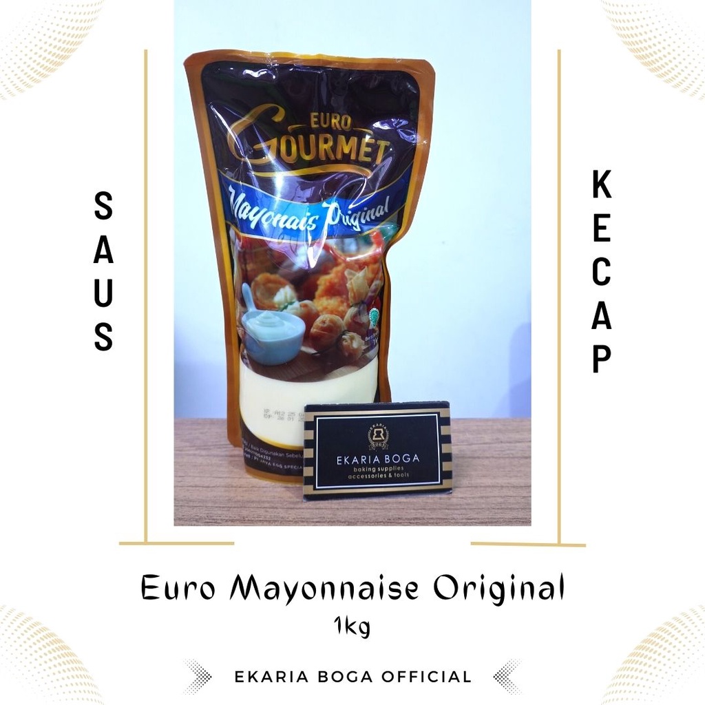 

SAUS | MAYONAIS | EURO MAYONNAISE ORIGINAL 1KG