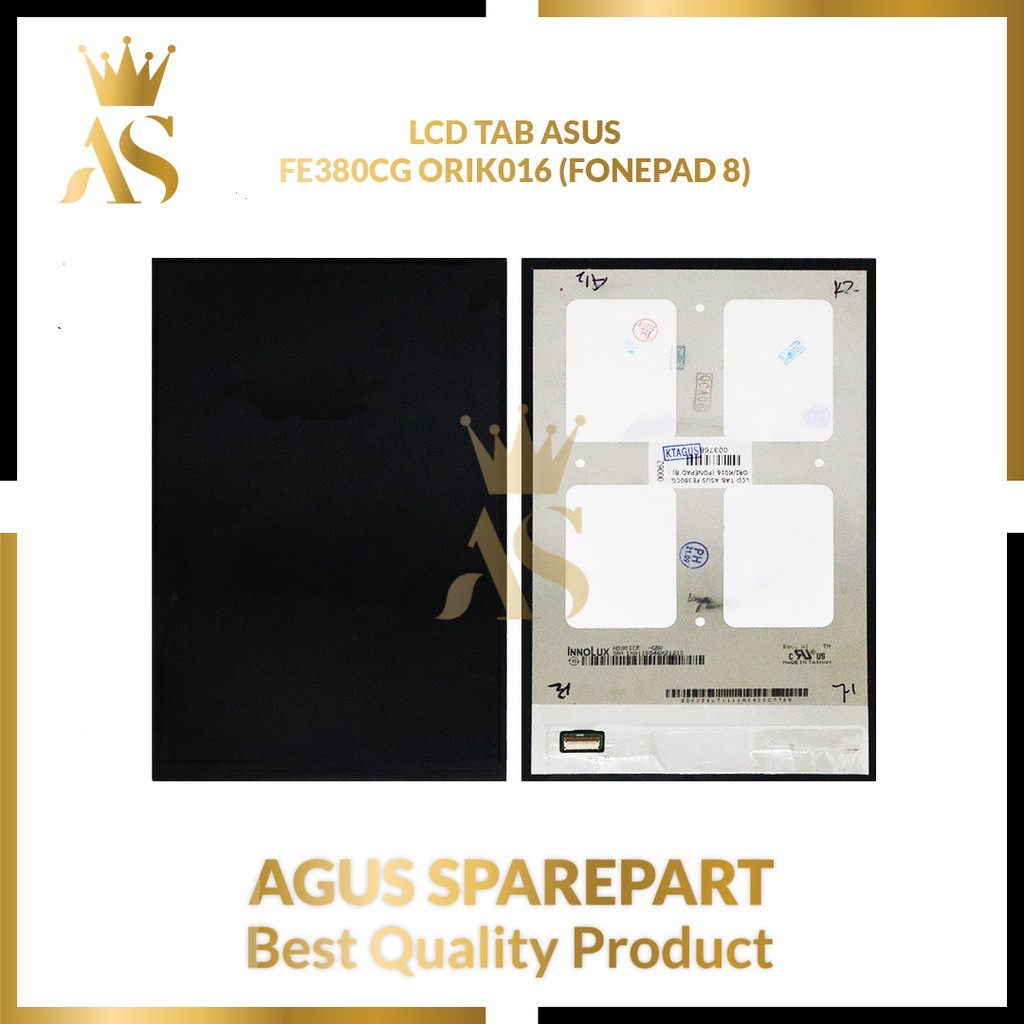 LCD ONLY TAB ASUS FE380CG ORI / K016 (FONEPAD 8)