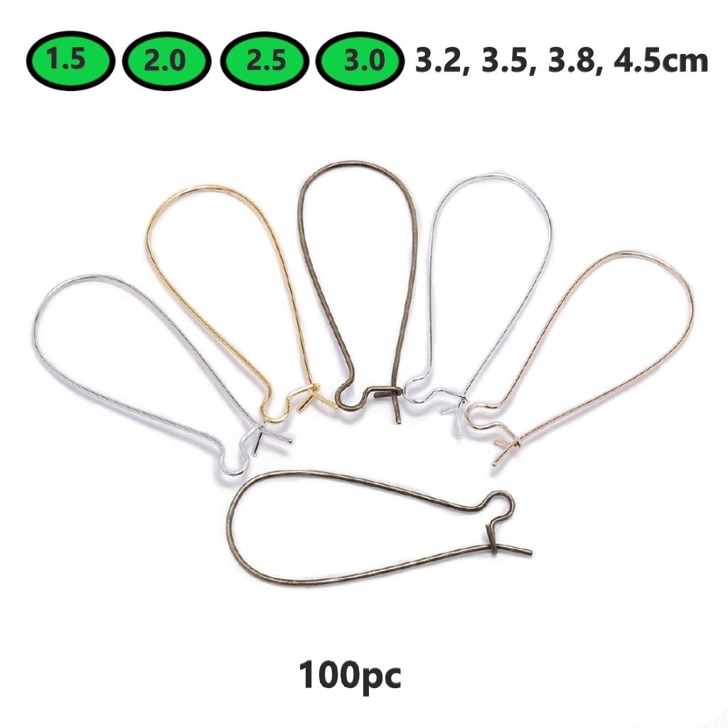 Kait Anting Gesper Model D Uk 1.5-3.0cm, Harga/100pc