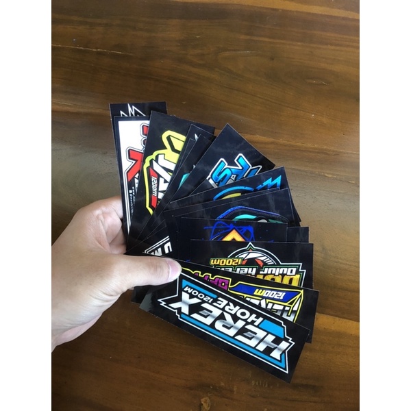 STICKER FULL HEREX RACING TIGER MP MOTOR CB STICKER GL STIKER MEGAPRO DRAG BIKE RACINGHELL